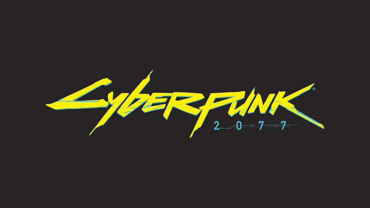 Cyberpunk 2077 Game Logo 4k