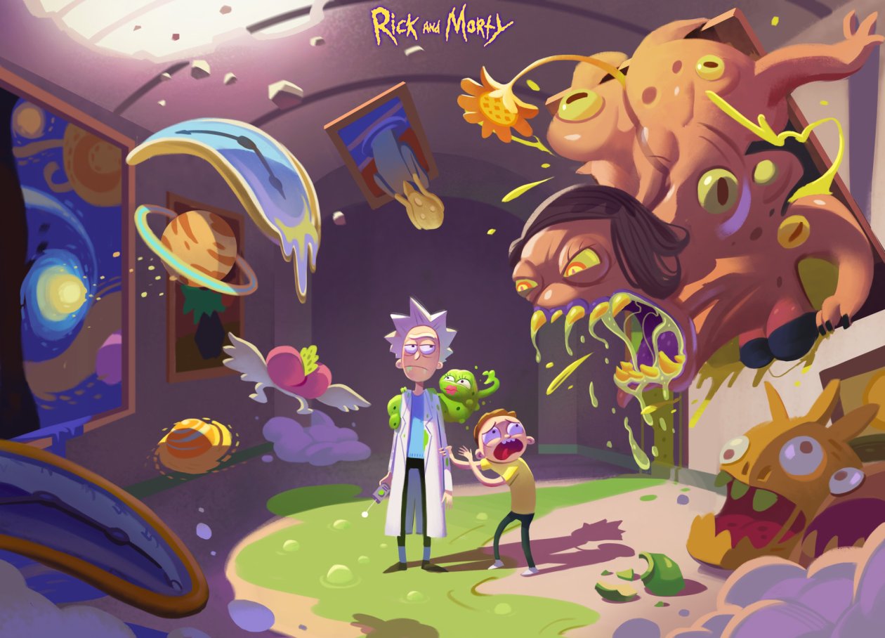 Rick And Morty Hd Art