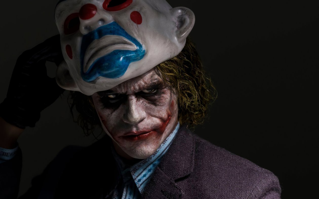 Joker Mask 4k