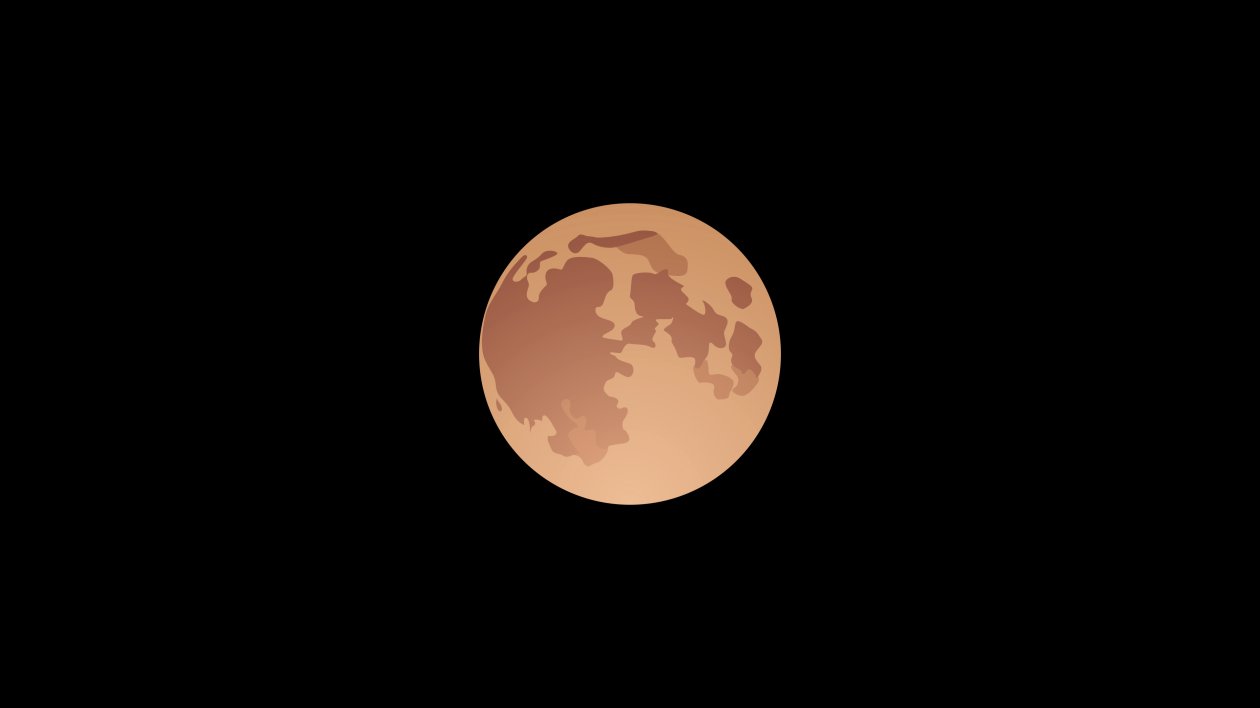 Moon Vector 4k