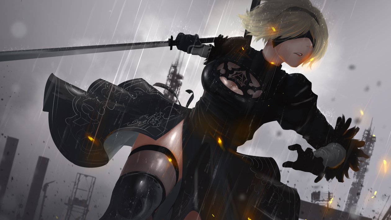 2B NieR Automata 8k