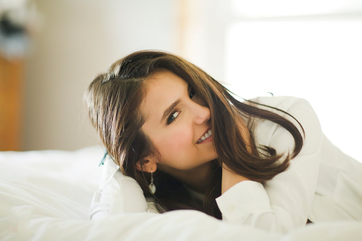 Nina Dobrev Smiling Cute 4k