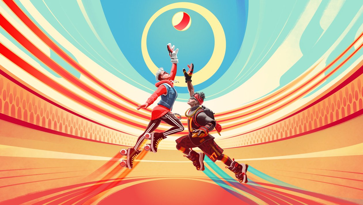 Fond d'écran Roller Champions 2021 Game