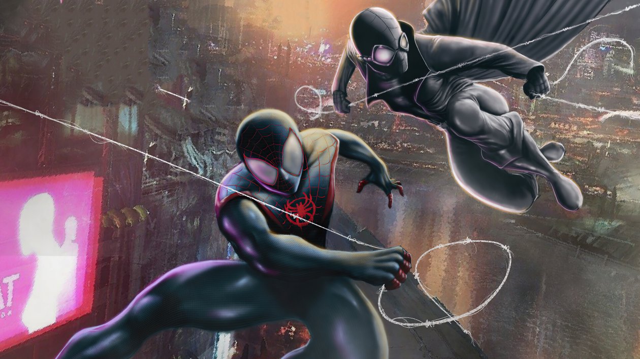 Miles Morales And Spider Noir