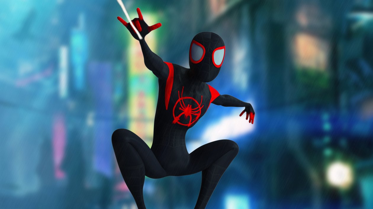 Spider Man Miles Coming 4k