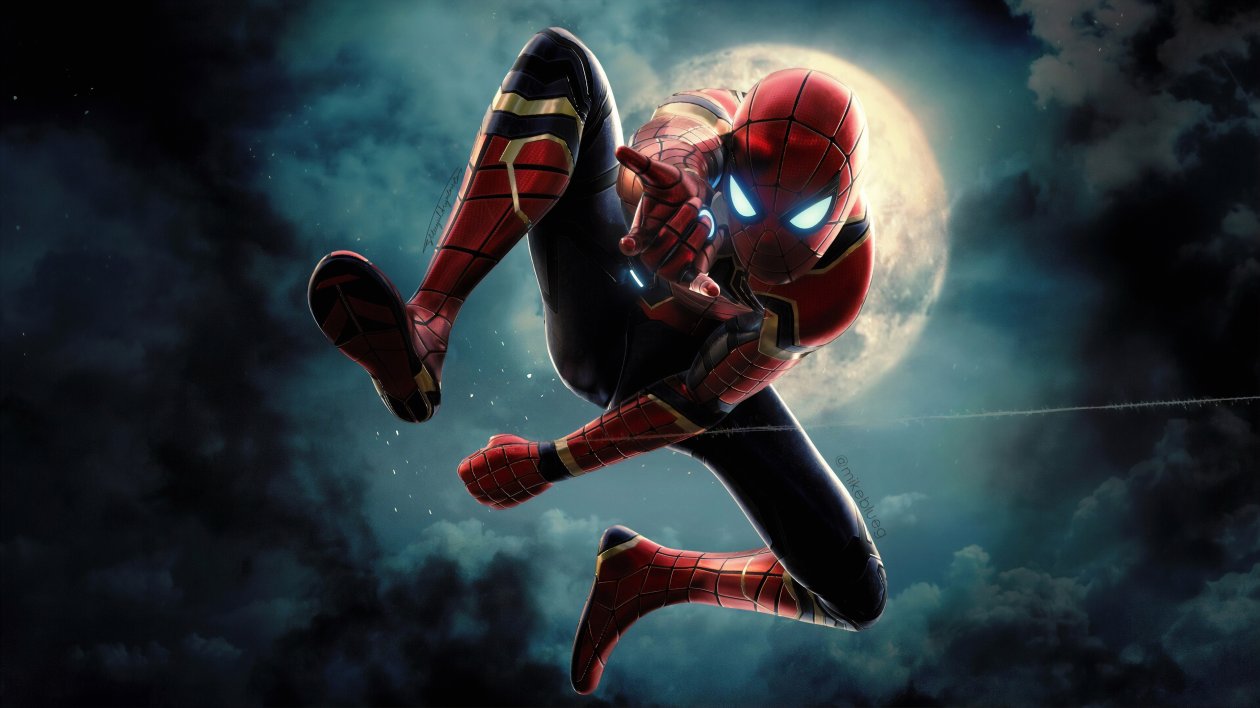 Spiderman 4k Newartwork