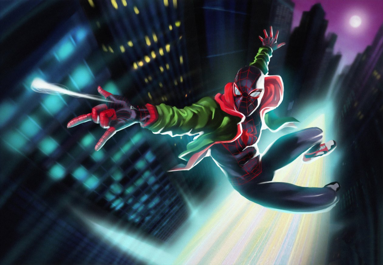 Spiderman Miles New