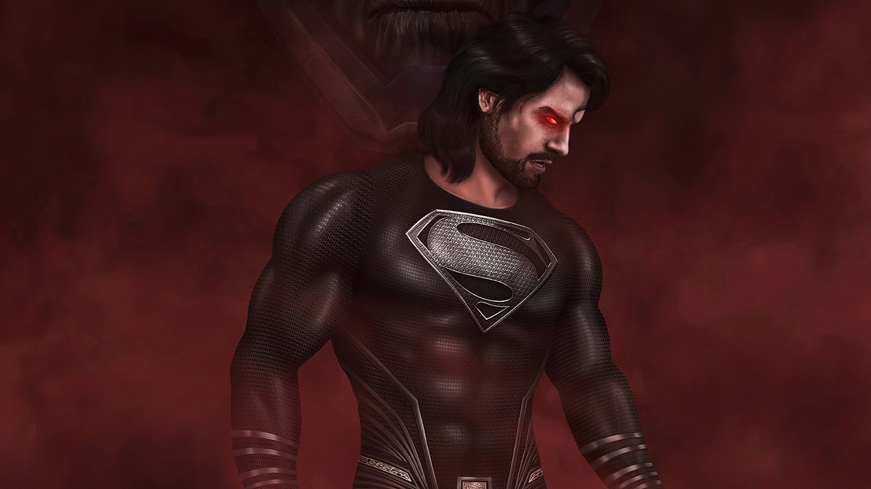 Superman Black Suit