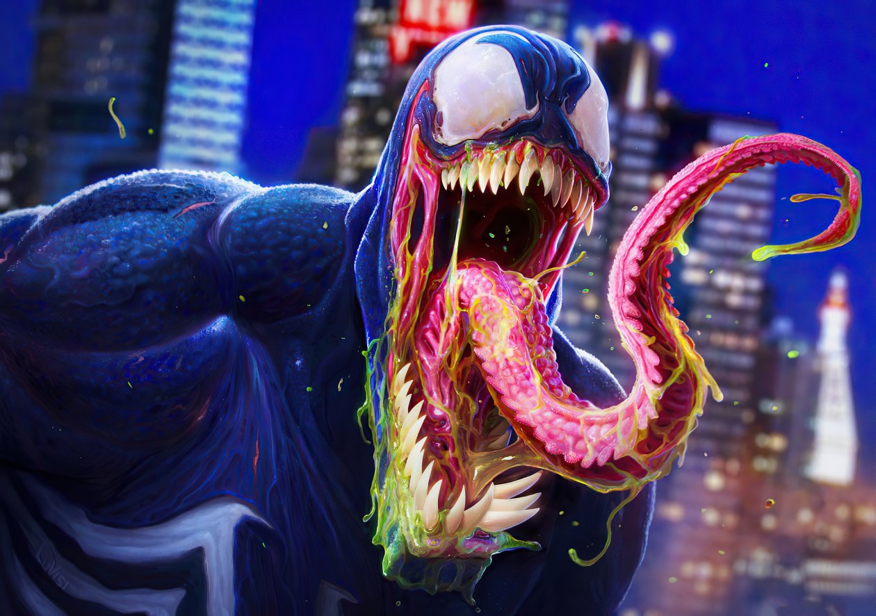 Venom Big Mouth 4k
