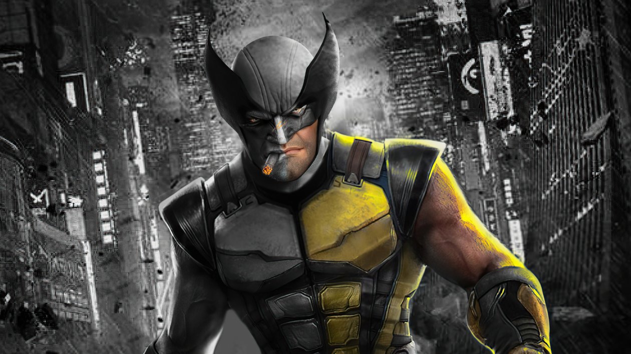Wolverine X Men Comic Art 5k