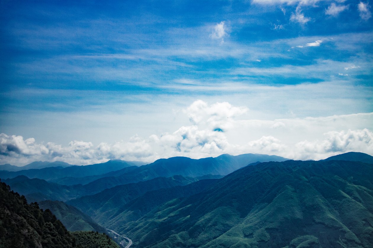 Mountains Peaks Clouds 4k