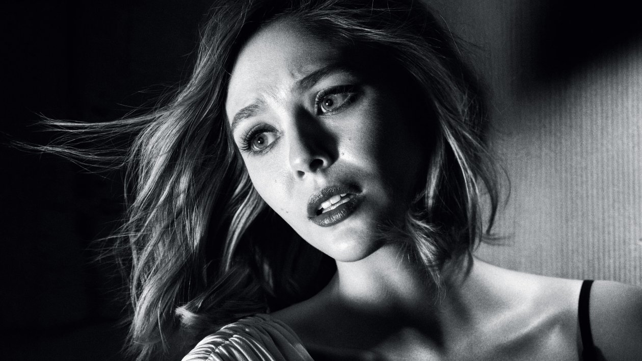 Elizabeth Olsen Monochrome
