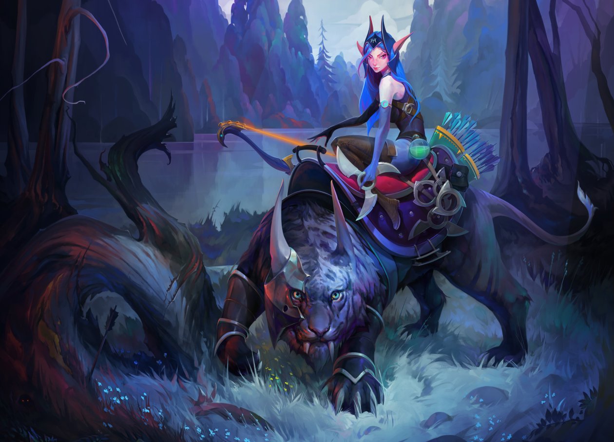 Luna DotA 2 Tiger