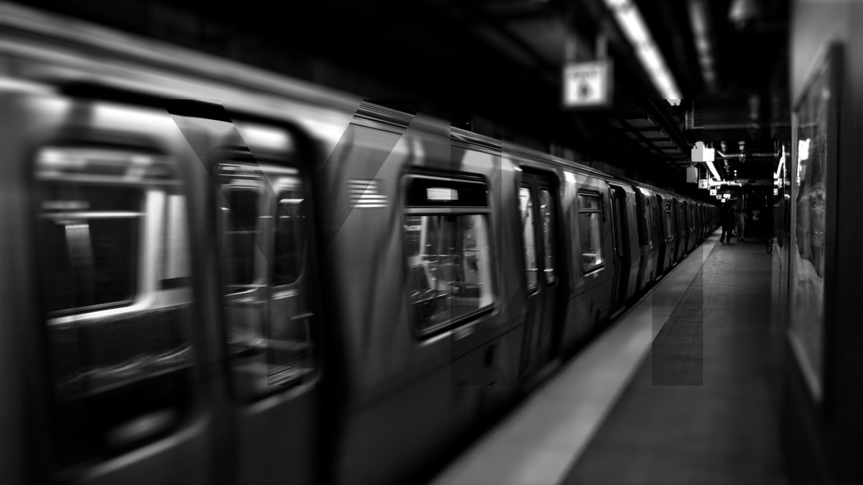 New York City Underground Subway Train