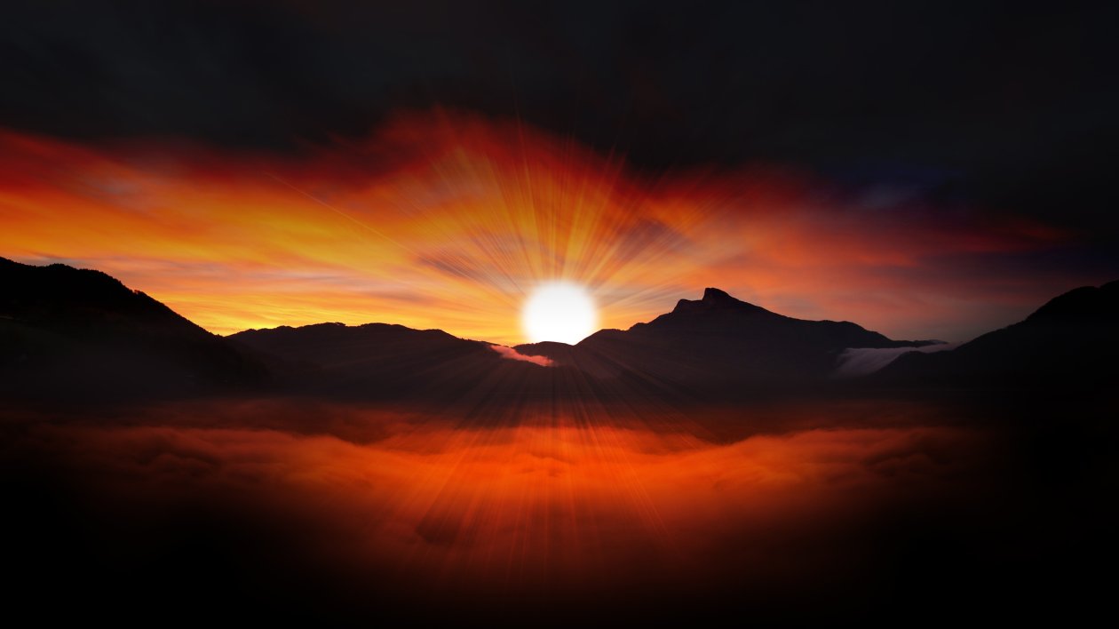 Dawn Sunset 4k