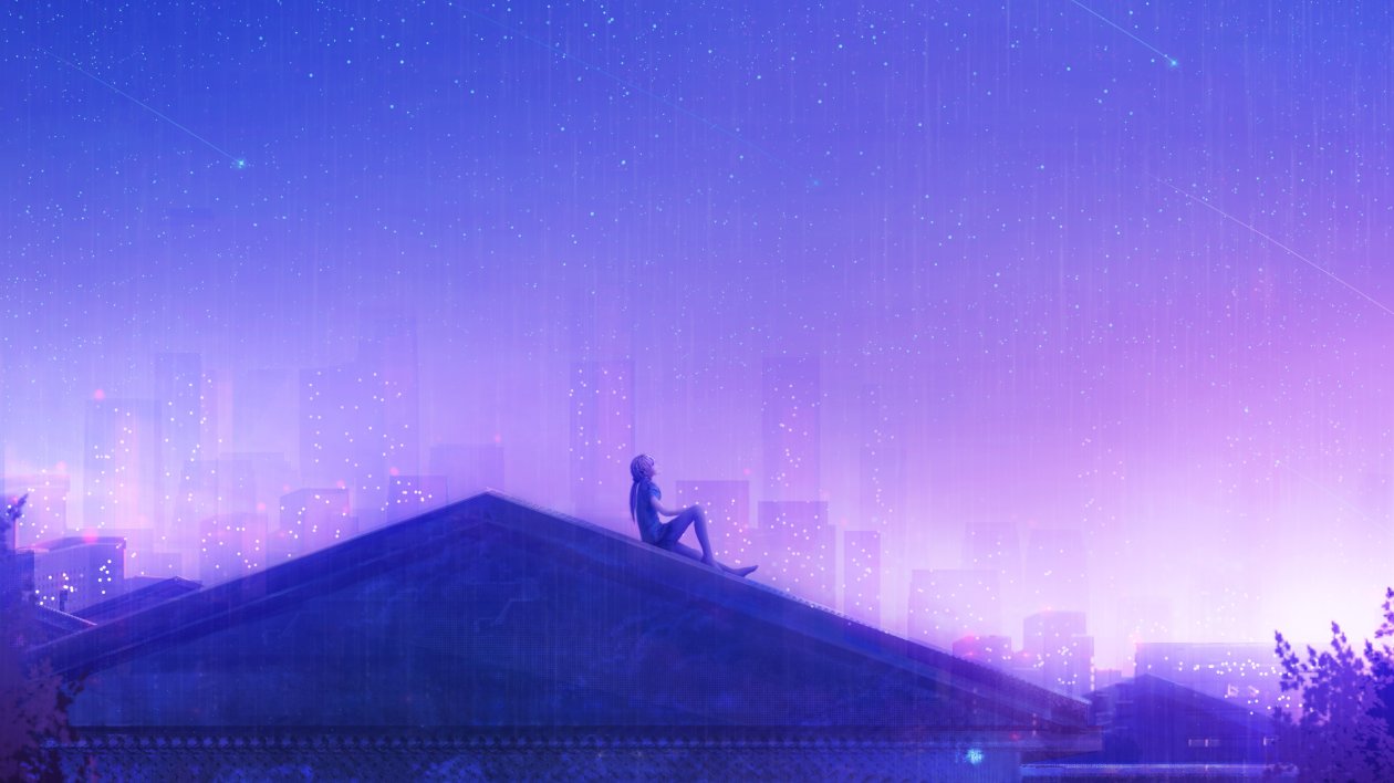 Counting Stars On Roof Top