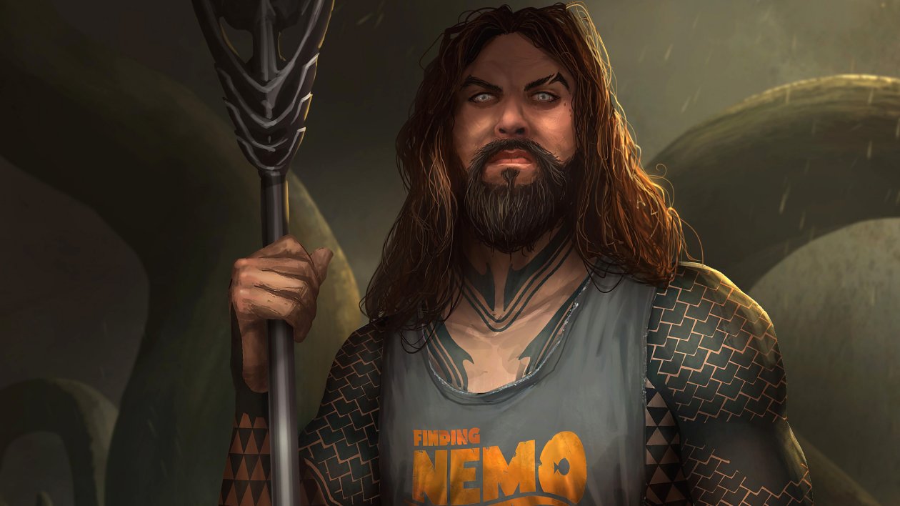 Jason Momoa Finding Nemo