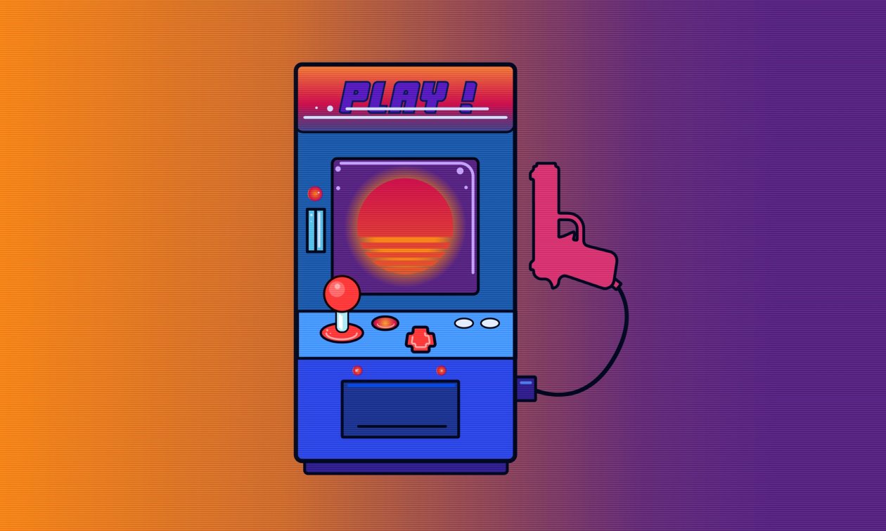 Arcade Games Retro Wave