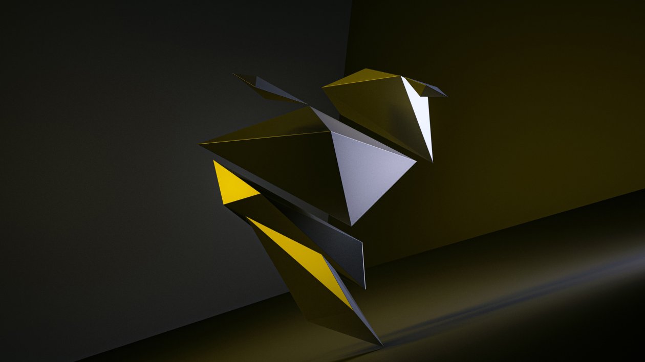 Yellow White Paper 4k