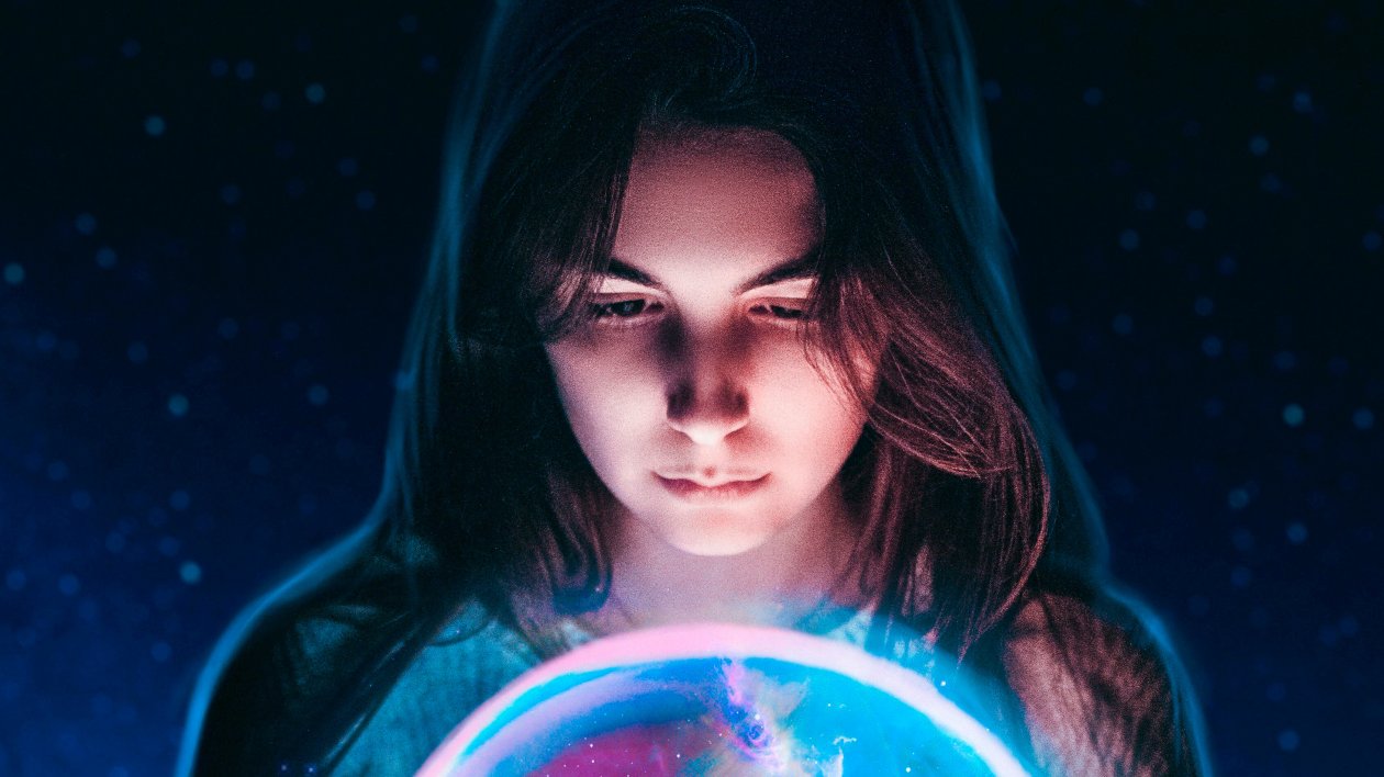 Girl Seeing The World Majestic Ball