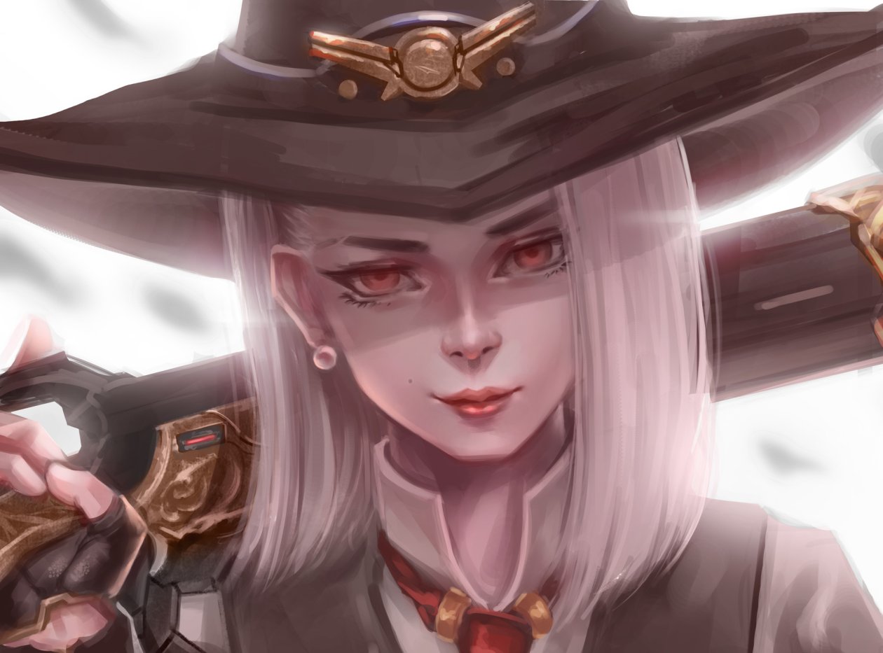 Ashe Overwatch Digital Art