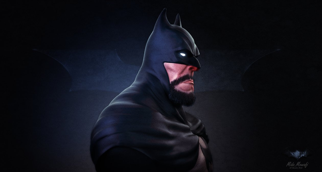 Bearded Batman New