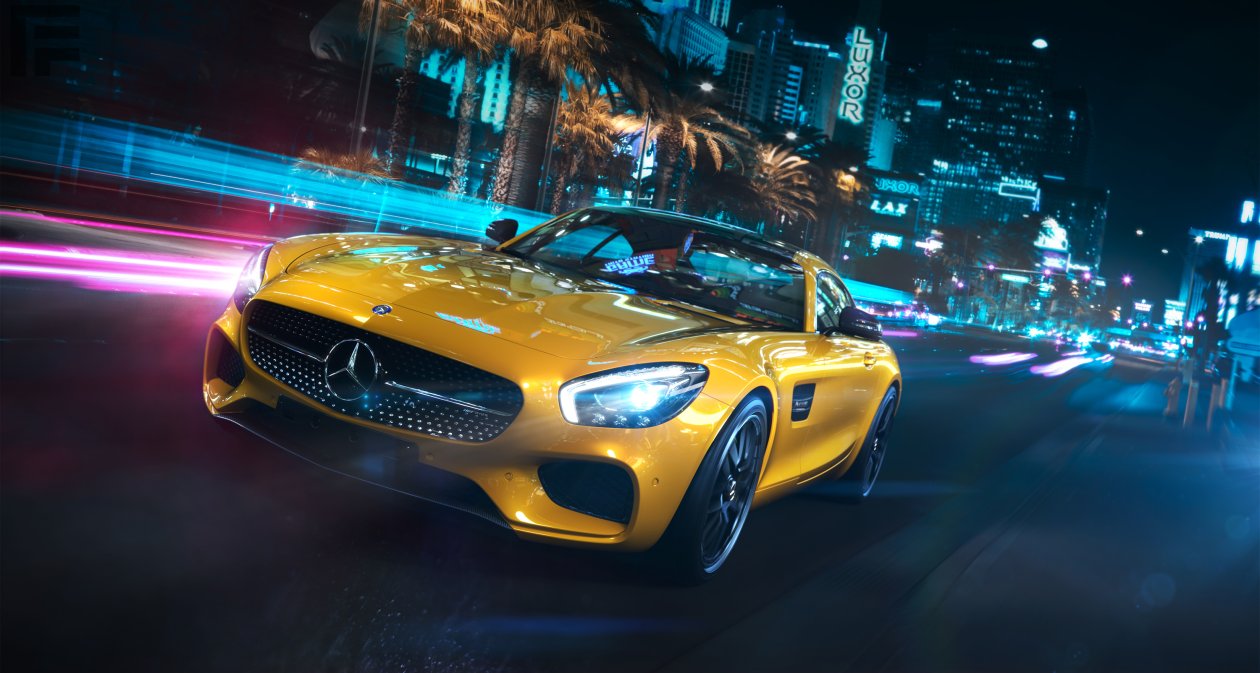 Mercedes Benz Amg GT Front