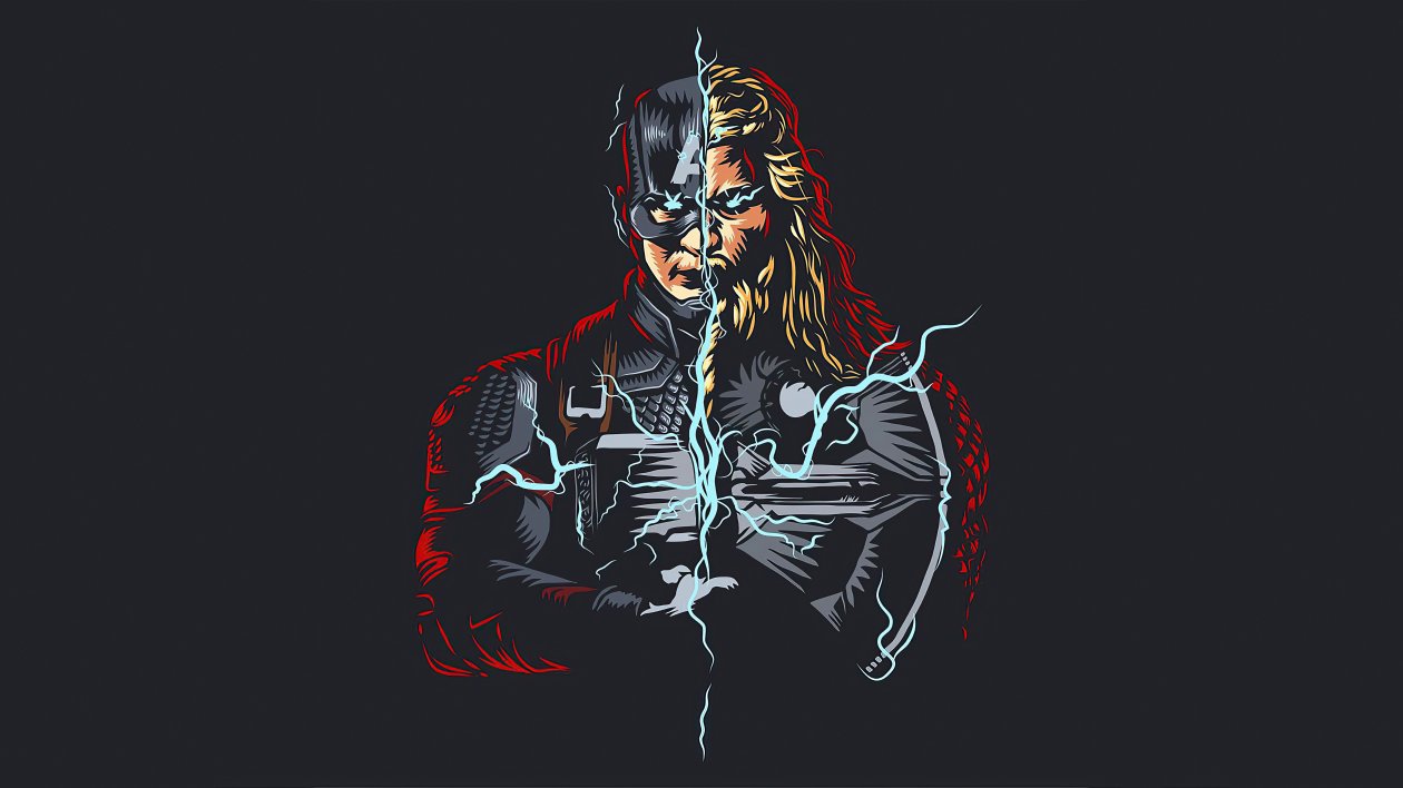 Captain America Vs Thor 5k