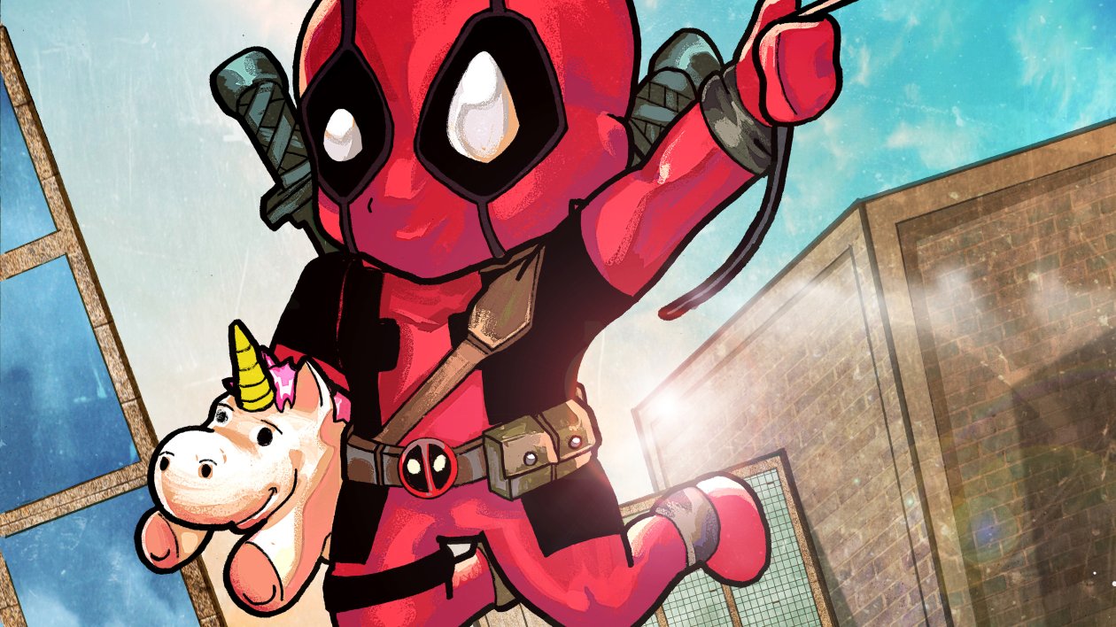Chibi Deadpool 4k