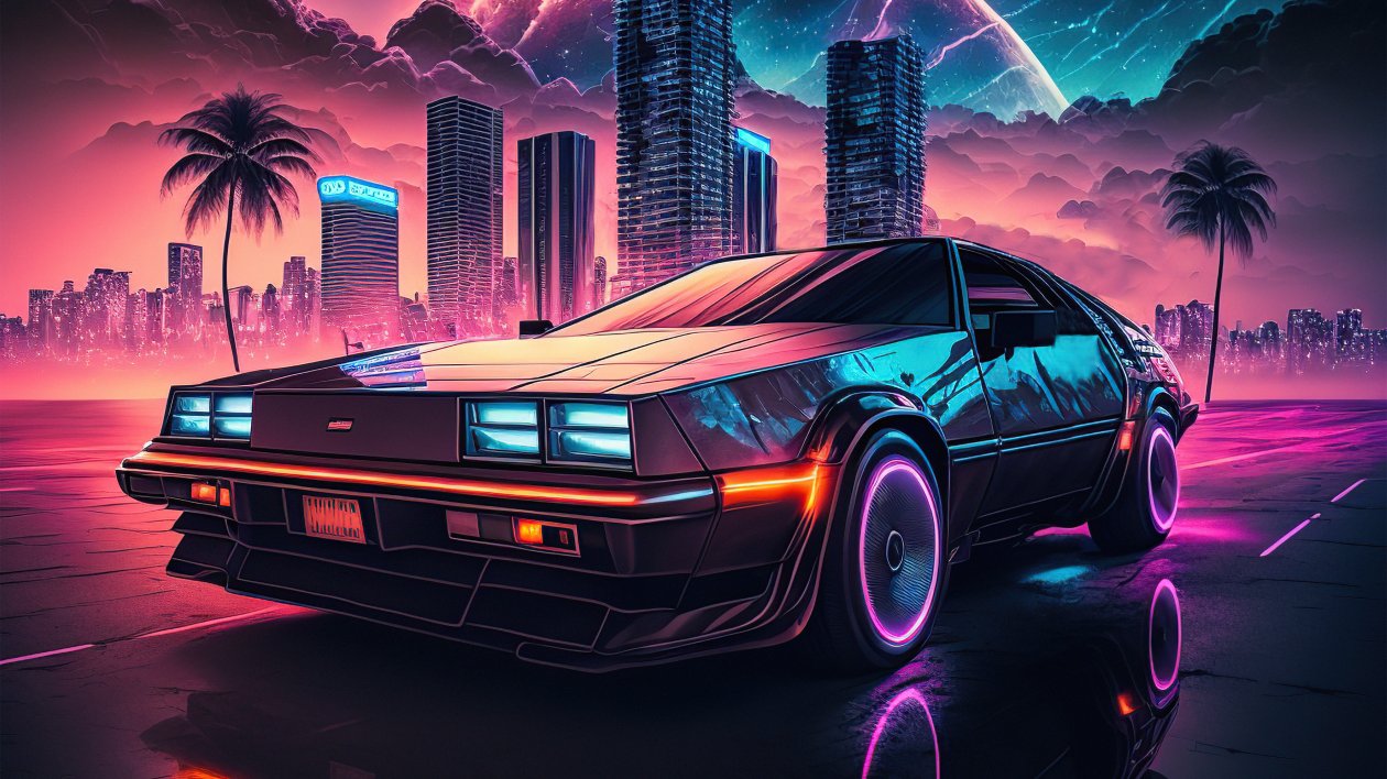 Neon 80s Ride