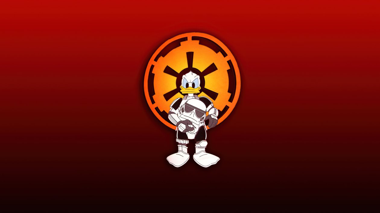 Donald Duck Stormtrooper