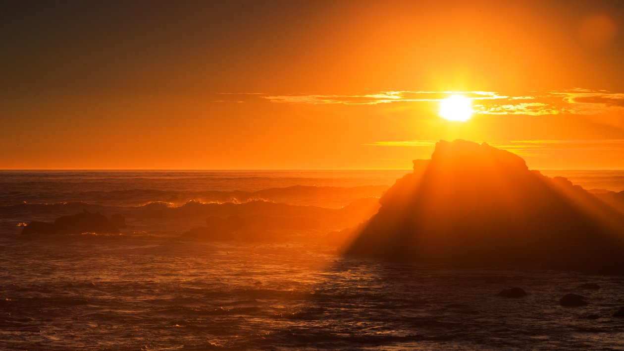 Golden Hour Sunset 4k