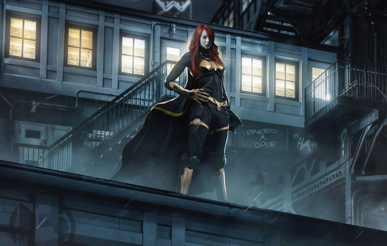 Emma Stone Batwoman