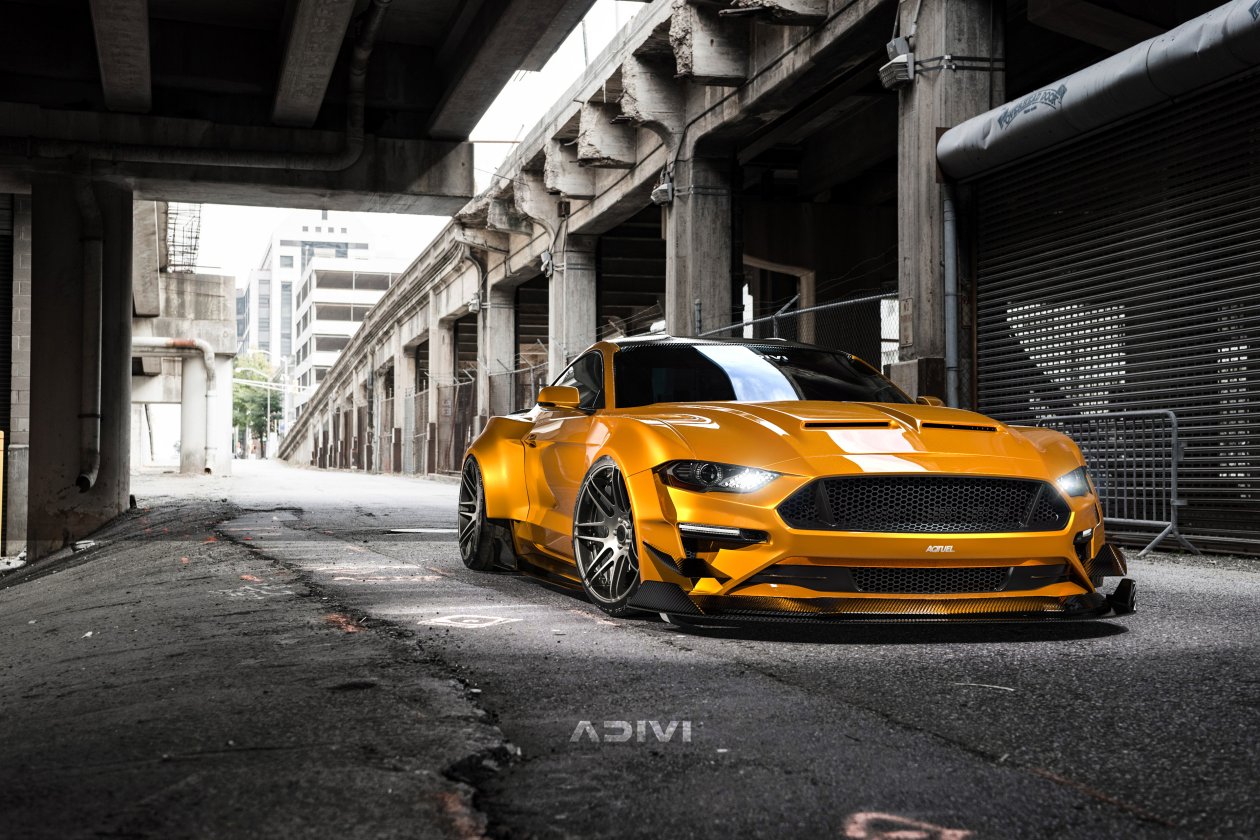 Custom Ford Mustang 4k