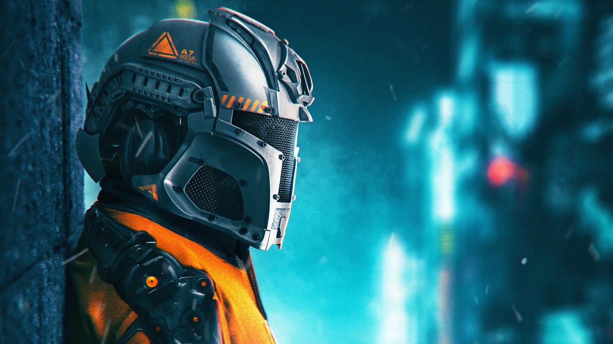 Fond d'écran Robo Guy 4k