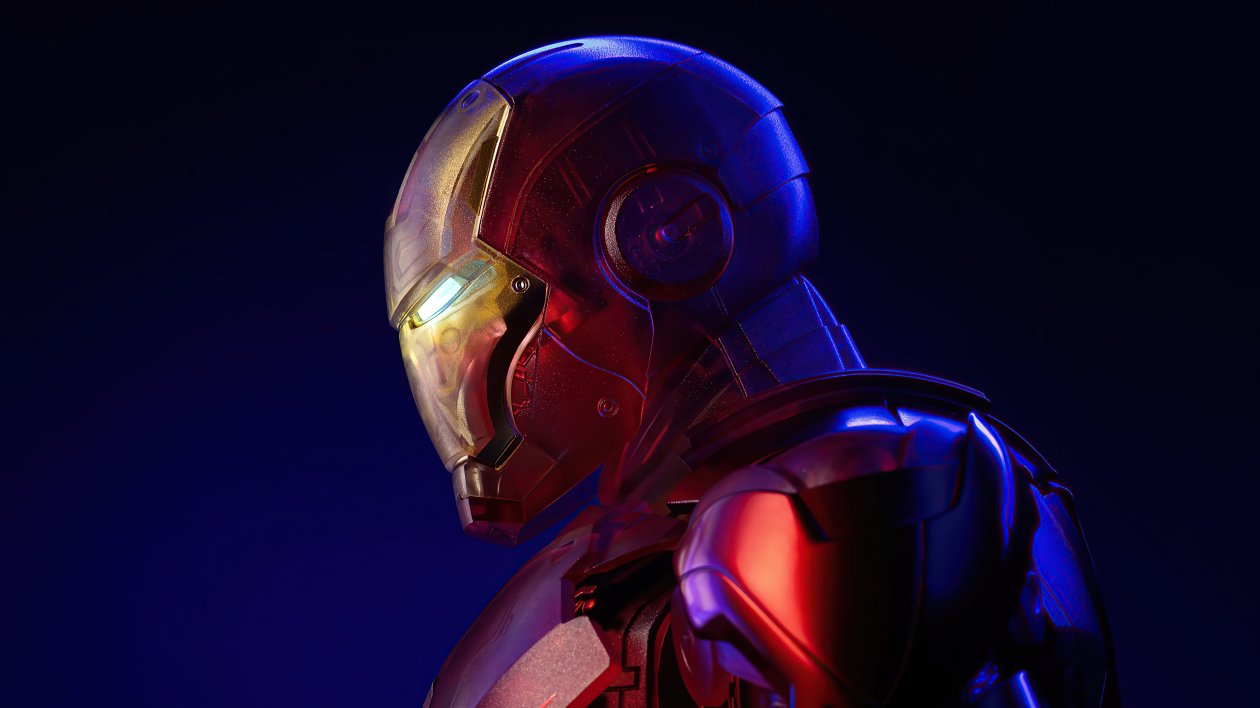 Holographic Iron Man 4k 2020