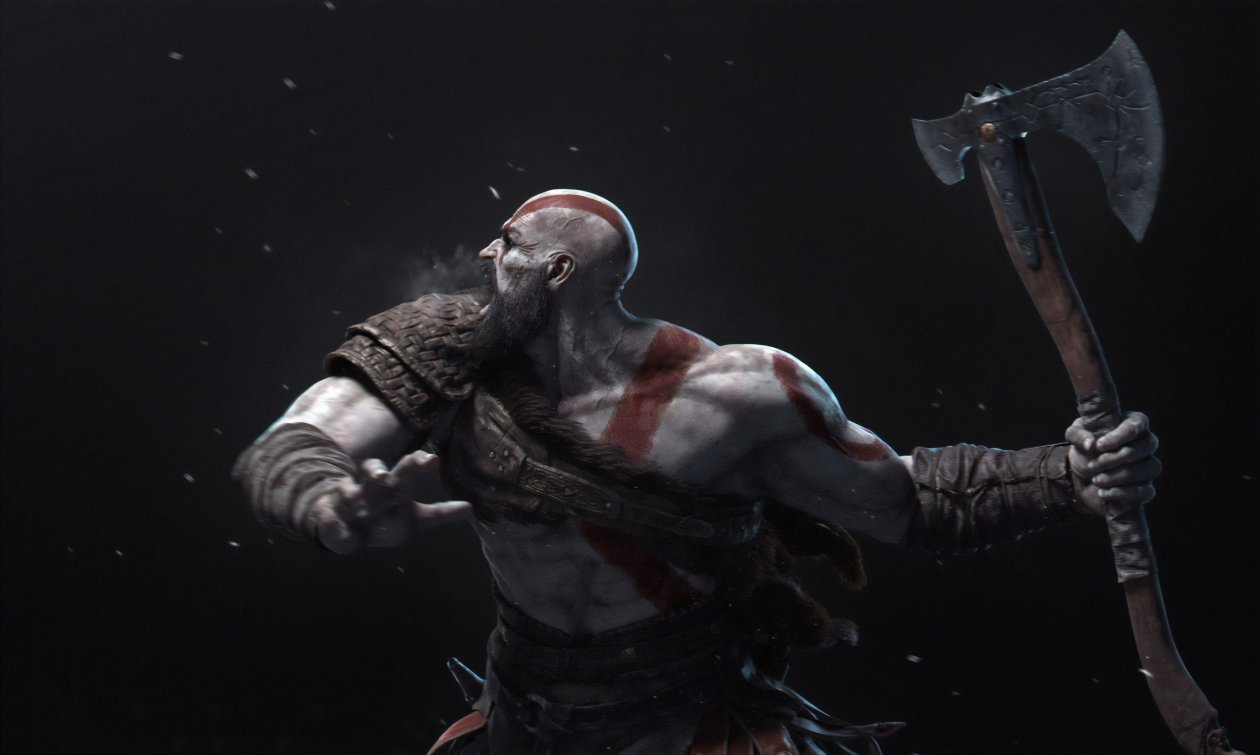 Kratos 4k New Art
