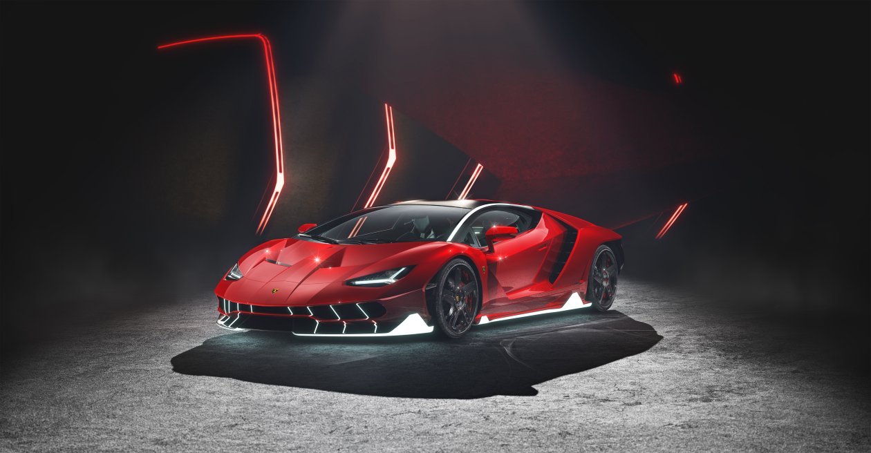 Red Lamborghini4k