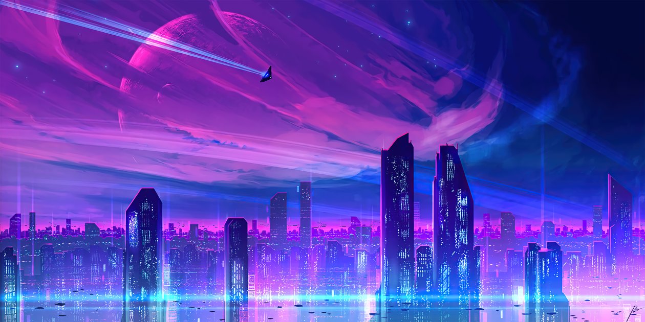 A Neon City