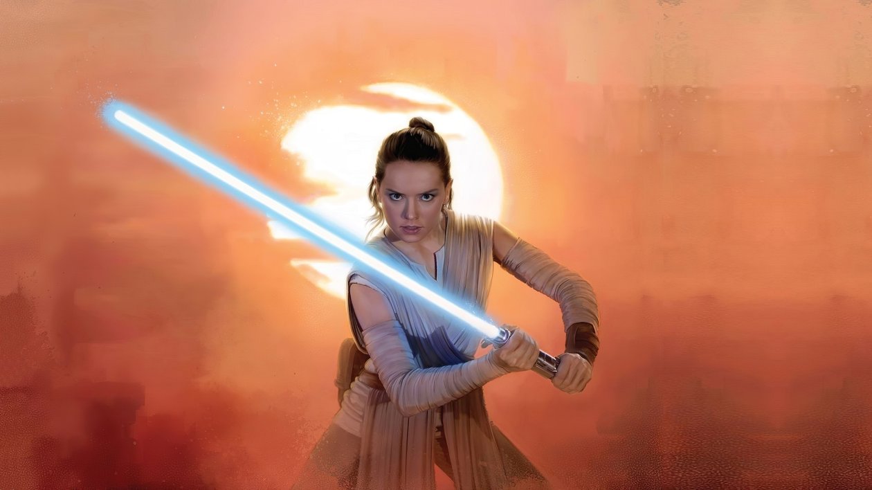 Rey Star Wars Artworks 4k
