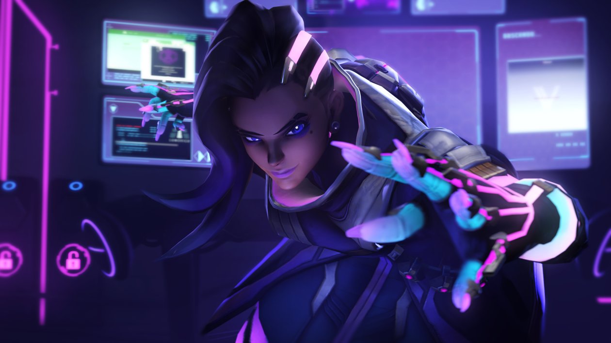Sombra Overwatch Art 4k