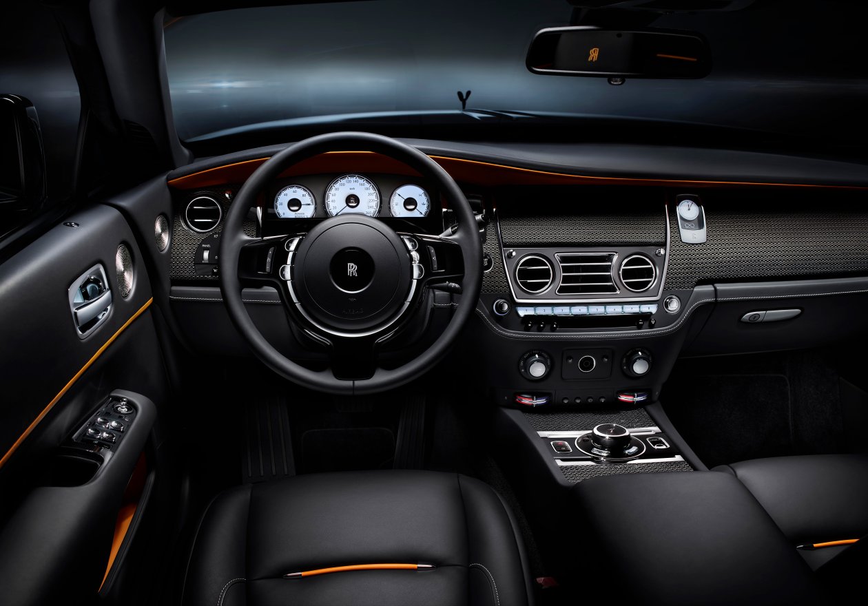 Rolls Royce Dawn Black Badge Interior 4k