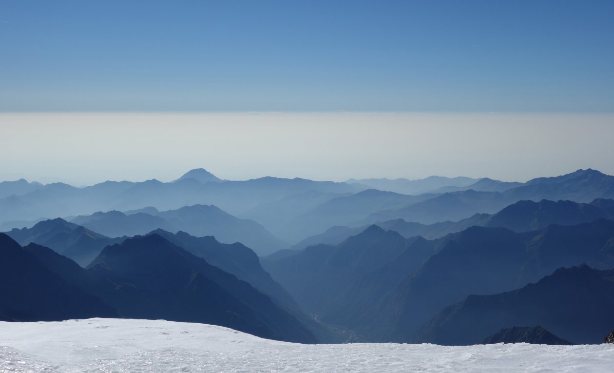 Alps Mountains Clear Sky 5k