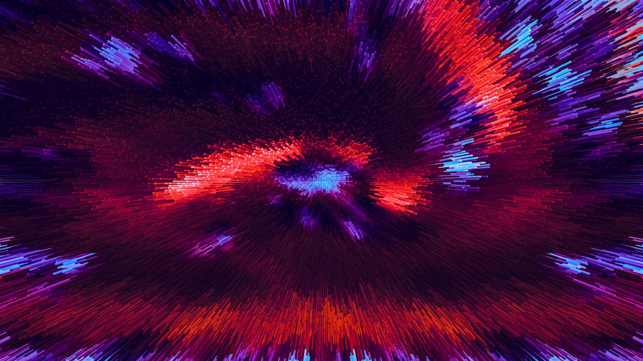 Fractal Shapes Pipes 3d Digital Art Abstract 4k