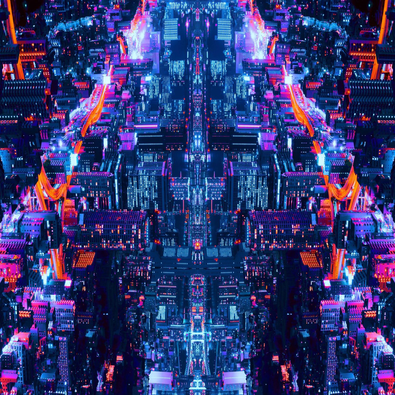City Lights At Night