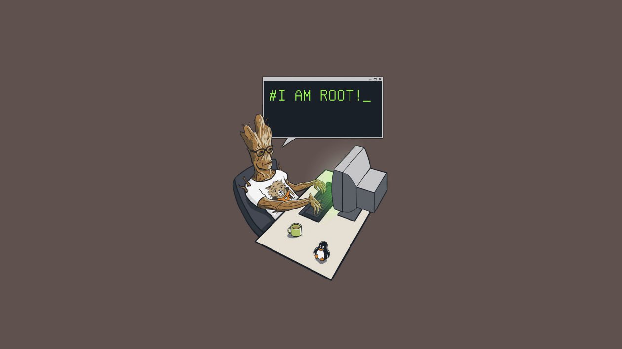 Groot I Am Root