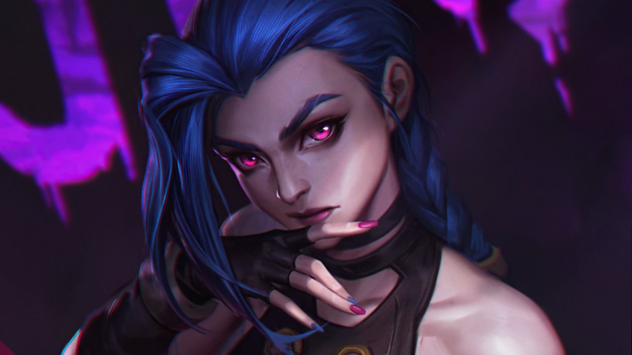 Arcane Jinx Lol 4k