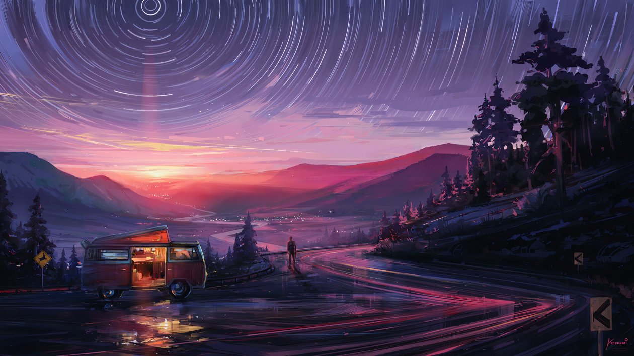 Fond d'écran Out Of Time 4k
