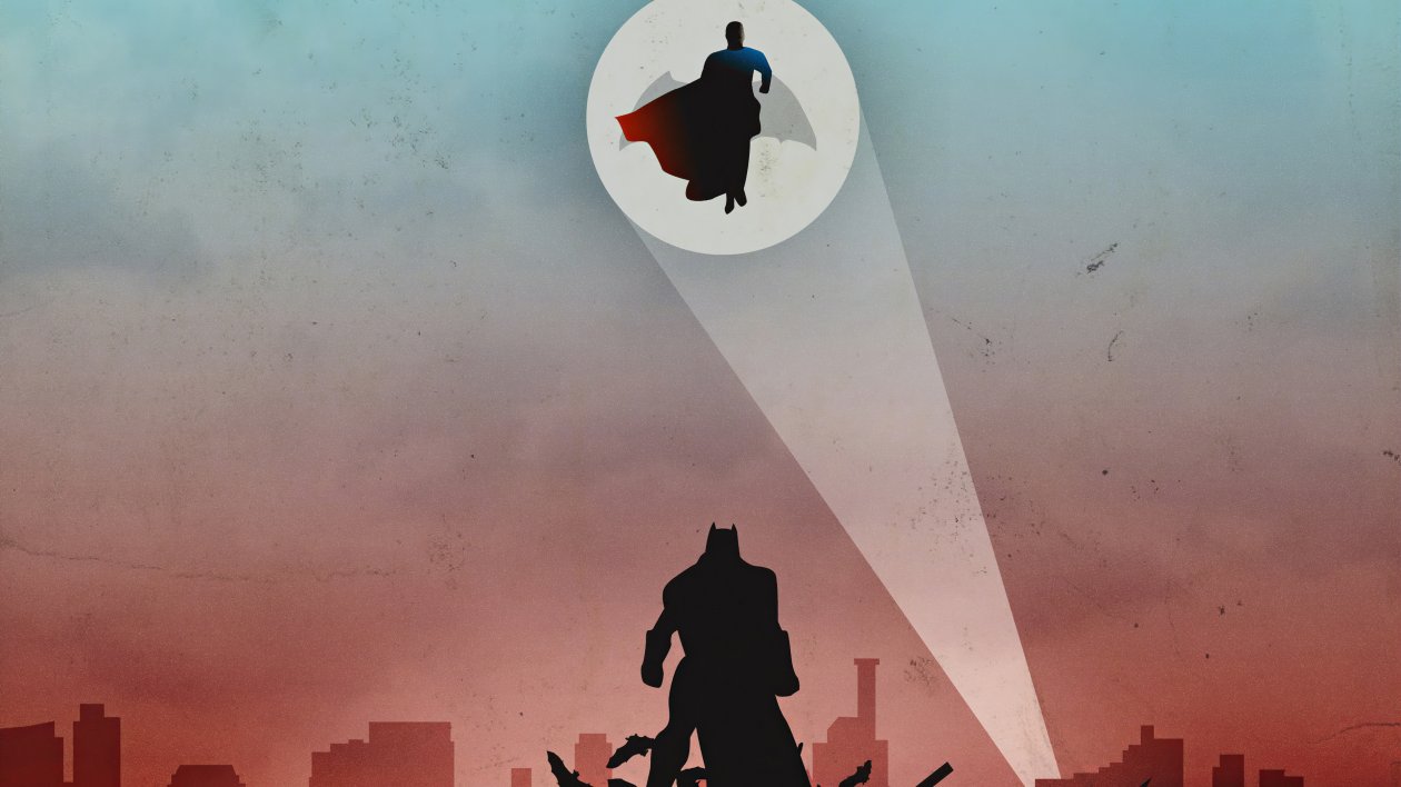 Batman V Superman Look Up