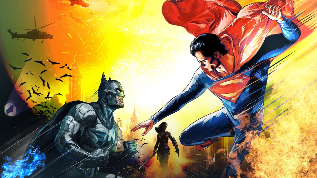 Artwork Batman V Superman 4k